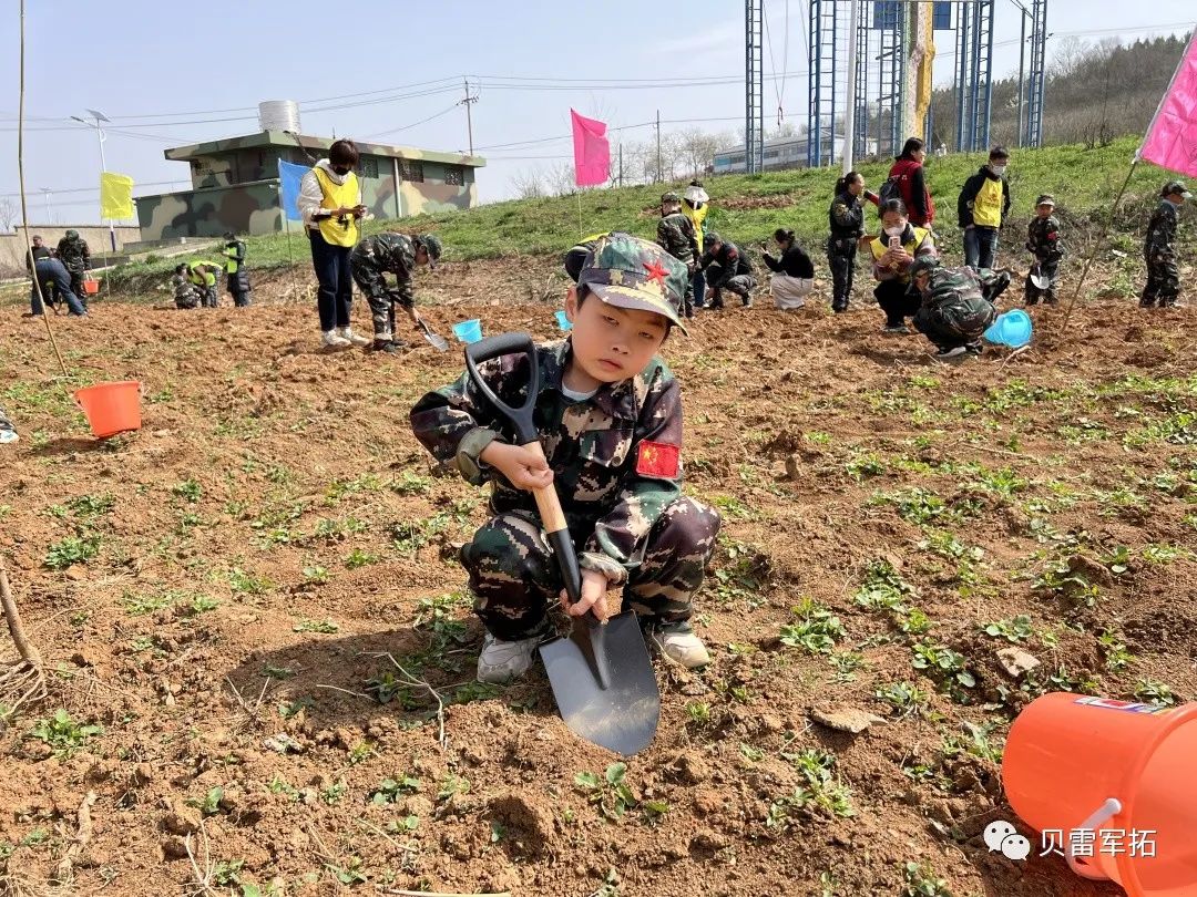 2023贝雷军拓亲子植树节圆满完成