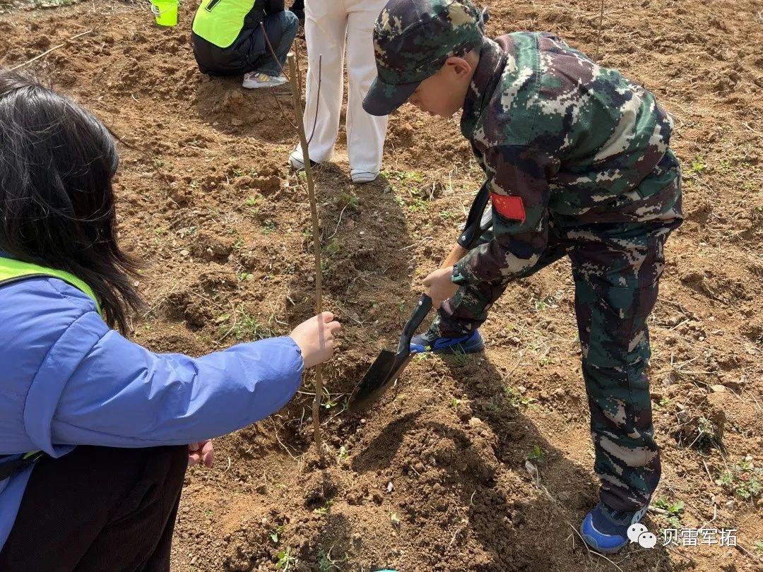 2023贝雷军拓亲子植树节圆满完成